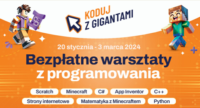 Bezpłatne warsztaty z programowania